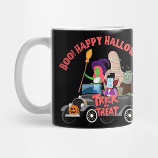 Boo Happy Halloween Mug